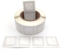 Etiqueta/Adhesivo RFID de Alta Calidad de 13.56MHz HF para Gestión de Bibliotecas de Libros