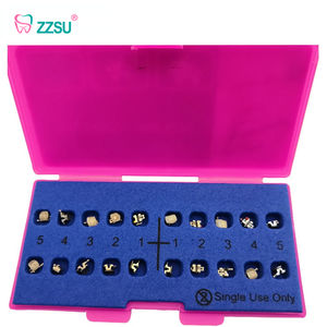 Appareils orthodontiques dentaires Roth, brackets orthodontiques métalliques auto-ligaturants, certifiés CE, appareils dentaires - Product Image 4