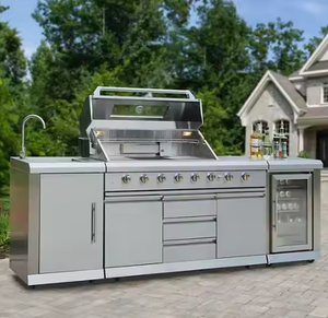 MINI cam buzdolabı ve LED ışık ile sıcak satış <span class=keywords><strong>Vermont</strong></span> tarzı açık mutfak - Product Image 2