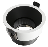 Anneau de montage en aluminium pour downlight LED, cadre pour spots MR16 GU10, couvercle de plafond, version fixe