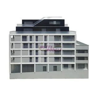 Direct wholesale good quality Physical architecture model of the scale of French buildings house model