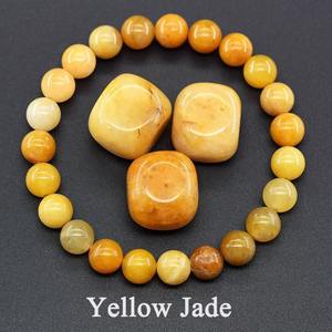 Vente en gros de boules perlées en oeil de tigre en jade de 8mm au design unisexe tendance bijoux naturels de haute qualité pour cadeau d'anniversaire pierre non - Product Image 4