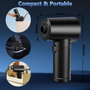 Portable 51000 tr/min ventilateur électrique portable 3 vitesses régulation de vitesse Turbo ventilateur haute qualité 7.0Kpa petit ventilateur - Product Image 6