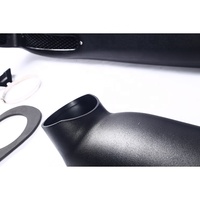 Snorkel d'admission d'air moteur tout-terrain UNITY 4x4 pour Prado 150 (2000-2007) en LLDPE, position droite, noir