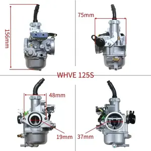 Carburador para Motocicleta <span class=keywords><strong>Honda</strong></span> Keihin Wave125s Wave125R Anf125 Wave <span class=keywords><strong>Innova</strong></span> Karisma SUPRA X125 Supra <span class=keywords><strong>125</strong></span> S16100- KPH-883 - Product Image 3