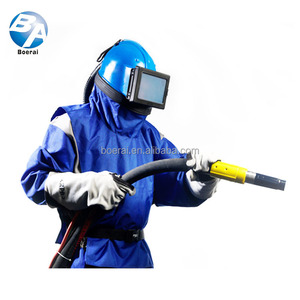 <span class=keywords><strong>Casque</strong></span> de protection anti-poussière pour <span class=keywords><strong>sablage</strong></span> certifié CE, outils de <span class=keywords><strong>sablage</strong></span> - Product Image 4
