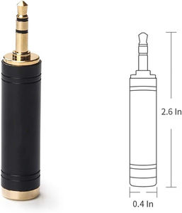 Nuevo <span class=keywords><strong>adaptador</strong></span> de Audio de 3,5mm y 1/4 pulgadas, Mini conector macho de 1/8 pulgadas, convertidor estéreo <span class=keywords><strong>hembra</strong></span> de 1/4 pulgadas, auriculares auxiliares - Product Image 6