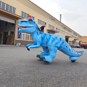 Parc d'attractions Dinosaur World, <span class=keywords><strong>voiture</strong></span> électrique télécommandée animatronique en forme de <span class=keywords><strong>dinosaure</strong></span> pour enfants - Product Image 2