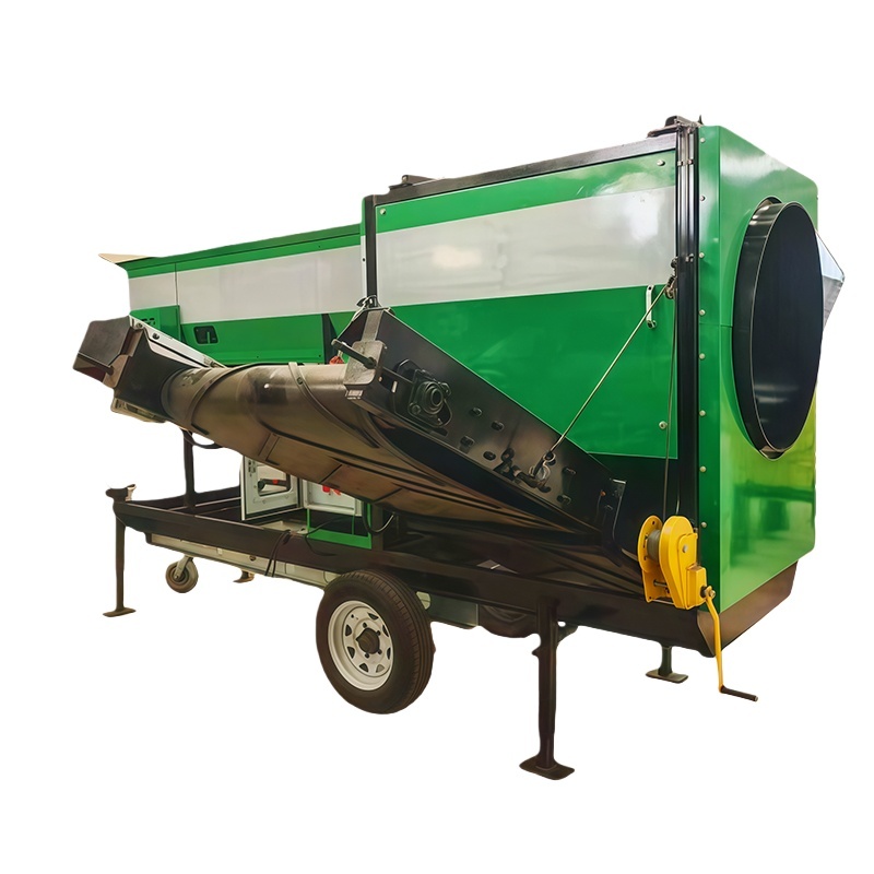 Mobile Type Soil Compost Trommel Screener