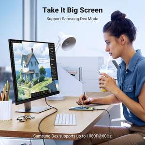 Câble UGREEN USB C vers <span class=keywords><strong>HDMI</strong></span> 8K 60Hz 4K <span class=keywords><strong>240Hz</strong></span> Thunderbolt 4/3 Type C vers <span class=keywords><strong>HDMI</strong></span> 2.1 Câble 48 Gbps HDR HDCP2.3 - Product Image 4