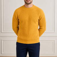 Pull à capuche personnalisé pour homme en tissu gaufré texturé, tricoté, anti-plis, respirant, anti-boulochage