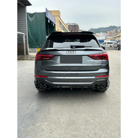 YICKU Pièces automobiles de bonne qualité pour Audi Q3, mise à niveau au style kit carrosserie, lèvre avant, diffuseur arrière, aileron supérieur, fibre de carbone