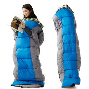 Новые модели спальных ячеек, теплый человеческий спальный мешок большого размера для холодной погоды, оптовая продажа