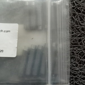 Arobotech GGD0110R Adjuster <b>Screw</b> 12 Pcs <b>Round</b> <b>Head</b> Plain Finish Zinc Alloy Industrial - Product Image 2