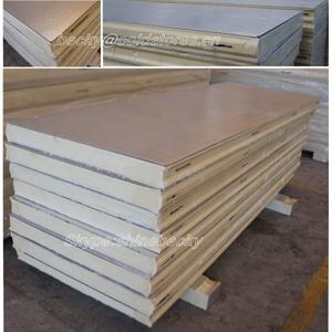 Ignifuge b1 matériel de cuisson dur panneau sandwich aluminium mousse polyuréthane Coolroom panneaux prix <span class=keywords><strong>PIR</strong></span> panneau d'<span class=keywords><strong>isolation</strong></span> - Product Image 3