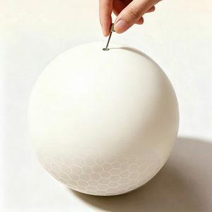 <span class=keywords><strong>Ballon</strong></span> <span class=keywords><strong>de</strong></span> Pilates mini antidérapant à surface givrée extra épaisse 300g pour la thérapie physique <span class=keywords><strong>avec</strong></span> pompe - Product Image 3