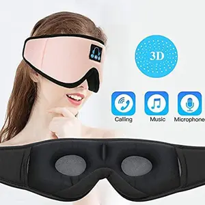 Masque pour les yeux 3D avec Logo personnalisé, masque pour les yeux 3D, bandeau de sommeil, bruit blanc, masque de sommeil, masque de voyage occultant