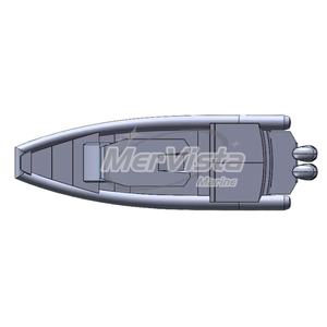 قارب مضلع قابل للنفخ للبيع من الألومنيوم Patrol 35ft RHIB Hypalon - Product Image 5