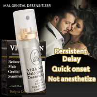 Produit Tendance VIGA MAN Spray Retardant Herbal pour Hommes Soin de Santé Écologique 15ml Sans Additifs Super Big 3000 Modèle A306