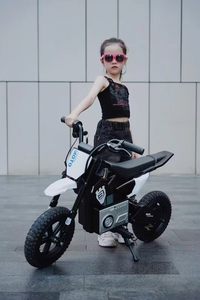 Moto électrique 24V super puissante pour enfants, avec télécommande, pneus tout-terrain, siège en cuir, voiture jouet, vélo d'équilibre pour enfants - Product Image 5