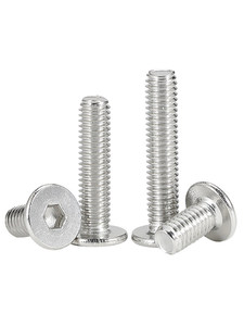 Vis antivol <span class=keywords><strong>Torx</strong></span> à tête plate en acier inoxydable A2 CM, M1.6 M2 M2.5 M3 M4 M5 X 20mm, vis électronique à tête plate SUS304 - Product Image 3
