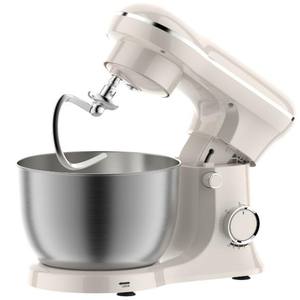 Robot culinaire électrique 1500W 5L multifonction, batteur sur socle, bol mélangeur en acier inoxydable, 6 vitesses pour gâteaux, pain, farine et pâte - Product Image 1