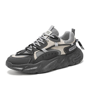 Zapatos de malla SFS para hombre, zapatillas transpirables a la moda con altura interior aumentada, estilo retro informal para correr y caminar - Product Image 4