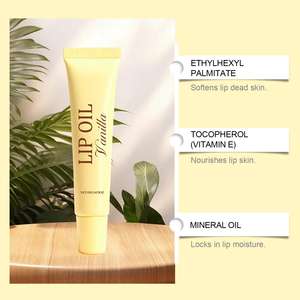 วานิลลา พลัมพ์ ลิป ออยล์ 15 กรัม รับผลิตแบบ OEM แบรนด์ส่วนตัว บำรุงริมฝีปากให้ชุ่มชื้น คอลลาเจน เพิ่มความอวบอิ่ม เงางาม วีแกน - Product Image 4