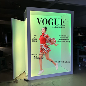 UNIV Professional 360 Magazine Photo Booth Box Studio Package - Configuration complète de la photographie, smartphones personnalisables, appareil photo - Product Image 2