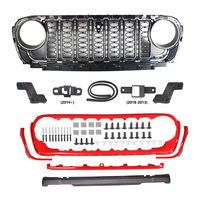 Grille avant ABS pour Jeep Wrangler JL JLU 2018 2019 2020 2021 2022 2023 2024 Gladiator JT, grille de remplacement, fournisseur en gros