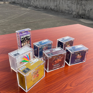 OP-01 OP-02 OP-04 Prb-01 Caja de Acrílico para Cartas Coleccionables de Juegos de Intercambio en Japonés e Inglés, Figuras de <span class=keywords><strong>Anime</strong></span>, Tcg One Piece - Product Image 2