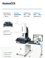 Machine de mesure optique horizontale de laboratoire Kesion à haute précision avec garantie d'un an et protection IP65