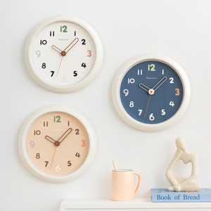 Orologio <span class=keywords><strong>da</strong></span> <span class=keywords><strong>Parete</strong></span> Rotondo Colorato con Cartoni Animati, Moderno ed Elegante, con Lancette e Numeri, Silenzioso, per Soggiorno - Product Image 2