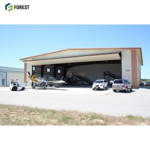 Hangar Prefabricado de Acero Pesado con Servicios de Soldadura y Doblado para Escuela de Vuelo - Product Image 4