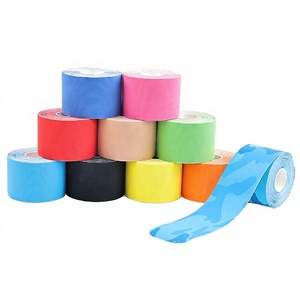 Bande Kinesiologique en Coton Doux et Respirant, Haute Résistance, pour Enveloppement Sportif et Traitement Physique Facial - Product Image 4