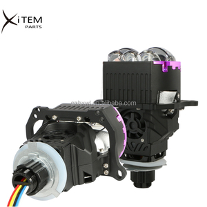 XITEM F5 220W Lente de Proyector Bi-LED con 17 Chips 6000K, Foco para Motocicleta, Luces LED Todoterreno, Luz Alta y Baja H4 <span class=keywords><strong>H7</strong></span> - Product Image 4