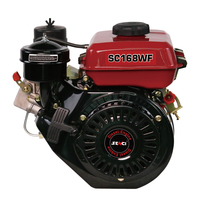Penjualan Terbaik!!! Mesin Diesel Silinder Tunggal, Starter Air Elektrik 168WF 3 HP 2,2 KW