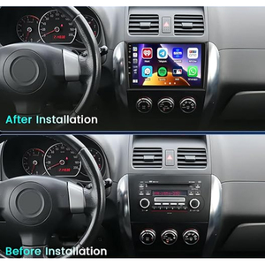 Autoradio Android per <span class=keywords><strong>Suzuki</strong></span> <span class=keywords><strong>SX4</strong></span> 2006-2013 con Schermo Touch, Stereo Auto, Lettore Video GPS, Carplay Wireless, BT, FM, USB, WIFI, AUDIO - Product Image 2