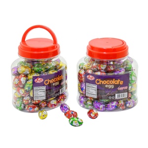 Mini Huevo de Chocolate con diseño de dibujos animados, frasco - Product Image 1