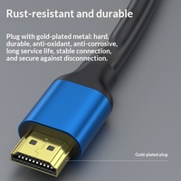 Großhandel Hochgeschwindigkeits-4K-2.0-Geflechtetes Abgeschirmtes Vergoldetes Kabel 1,5m-20m 3D 18Gbps Stecker-zu-Stecker Ethernet