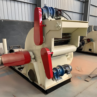 Machine de broyeur de bois mobile de haute qualité haute productivité broyeur de résidus forestiers nouveau moteur de moteur de bloc de broyeur à marteaux en bois