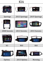 Cadre de tablette Android, 9/10 pouces, lecteur Dvd, pour voiture, Toyota, Honda, Hyundai, Kia, Ford