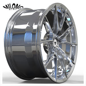 Nanjing Milong Auto 19x8.5 19x9.5 Jantes de voiture de course 5x112 Jantes forgées super légères polies pour <span class=keywords><strong>Bmw</strong></span> Série 4 M2 M3 M4 G80 G82 G87 - Product Image 1