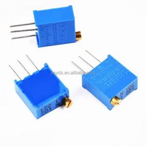 Potentiomètre de précision réglable multi-tours 2K 3296W-202 avec finition en verre émaillé - Product Image 3