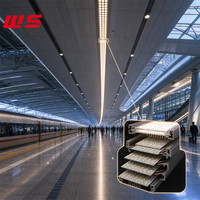 Module PCB de lampe pour passagers de métro, certifié IRIS, haute CRI, 110V CC, pour rail, avec source lumineuse LED personnalisée OEM ODM et carte SMT