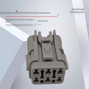 Connecteur automobile DJ7061Y-2-21, prise de feu arrière grise 5MG610335-5 pour camion lourd et moto avec conducteur en nylon - Product Image 4