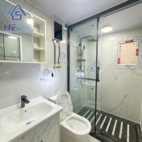 Maison Modulaire Pliable Préfabriquée Personnalisée 40 pieds 20 pieds, Deux Chambres, Conteneur Extensible, Prix Compétitif