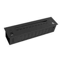 Cheminée à vapeur d'eau 3D de 1020 mm AFW100, flamme de couleur illimitée, contrôle par application à distance, réservoir de 4,7 L, insert décoratif en acier pour la maison