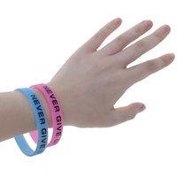 Pulsera de Silicona Ecológica Luminosa en la Oscuridad, Resistente al Agua, para Correr de Noche, con Logotipo Personalizado Serigrafiado, para Uso Promocional