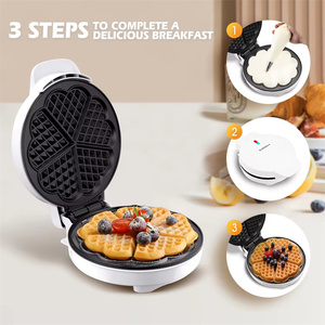 Sandwich Maker 6 in 1 <b>Toaster</b> 3 in 1 Waffle Maker Automatic Temperature Control Machine for Breakfast Automatic Temperature Cont - Product Image 2